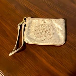 Gold Coach Wristlet